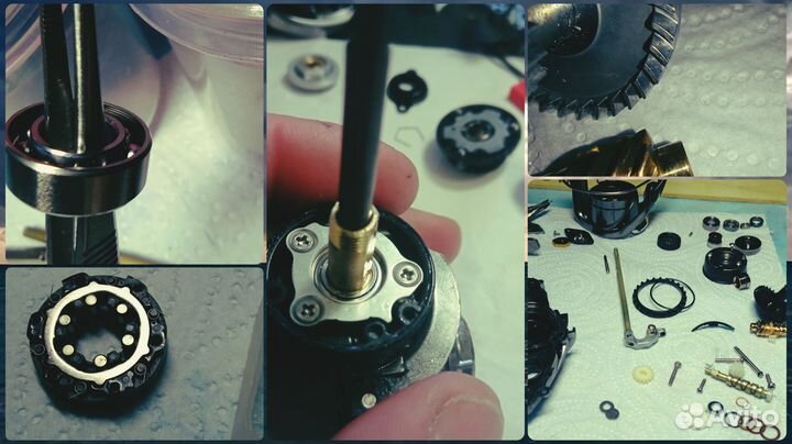 Тех. обслуживание и ремонт рыбаловных катушек