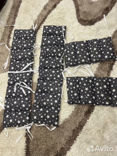 Бортики в детскую кроватку