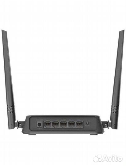 Wi-Fi роутер D-link DIR-615/X1A, черный