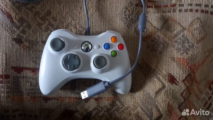Геймпад xbox 360 проводной