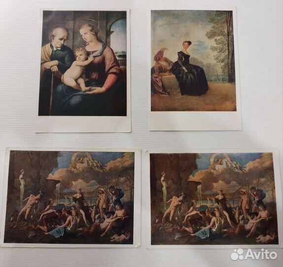 Открытки 50 60 годов ссср.Цена за 1 шт