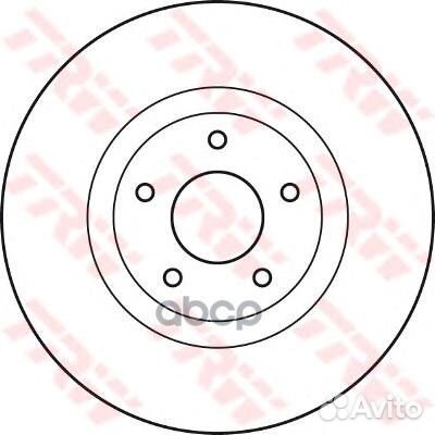 Диск тормозной nissan qashqai 07/renault koleo