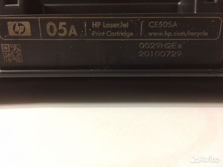 Картридж CE 505 A