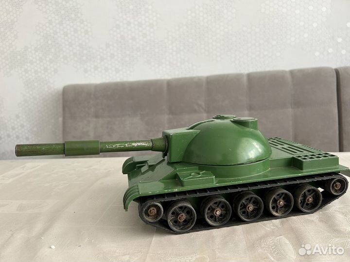 Игрушка металлический танк СССР