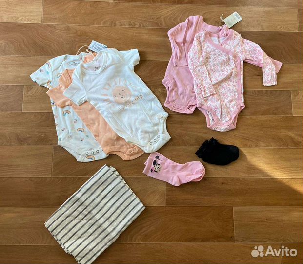 Новые вещи на девочку на 6-12мес размер 74