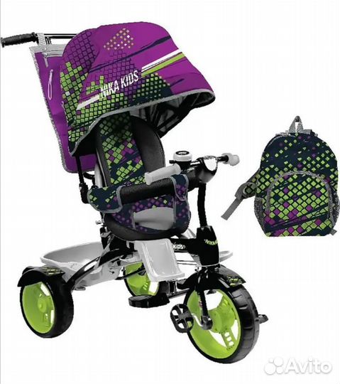 Детский трехколесный велосипед новый