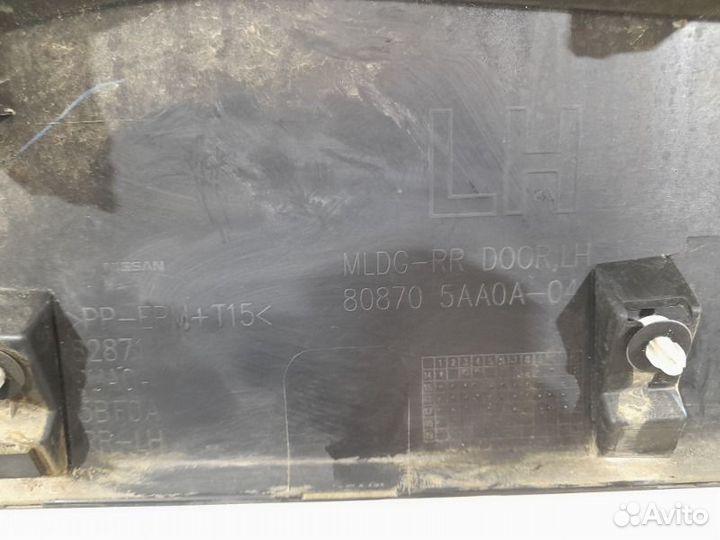 Накладка двери задняя левая Nissan Murano Z52