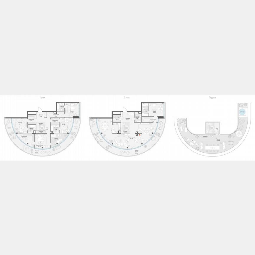 5-к. квартира, 337,1 м², 9/10 эт.