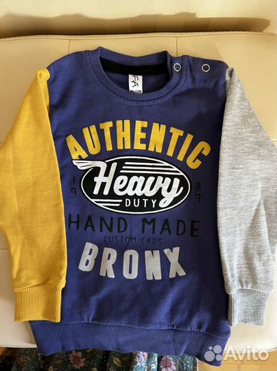 Свитшот hm для мальчика 80р