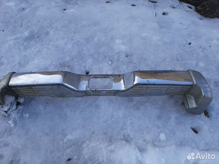 Задний бампер на паджеро 2