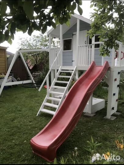 Детский игровой домик уличный