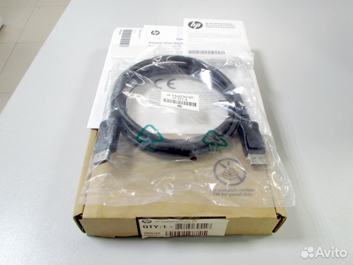 Высококачественный кабель DisplayPort HP Новый