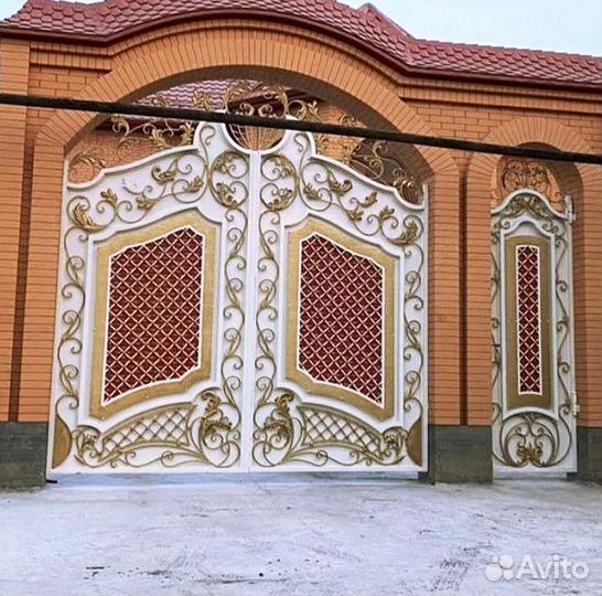 Кованные ворота