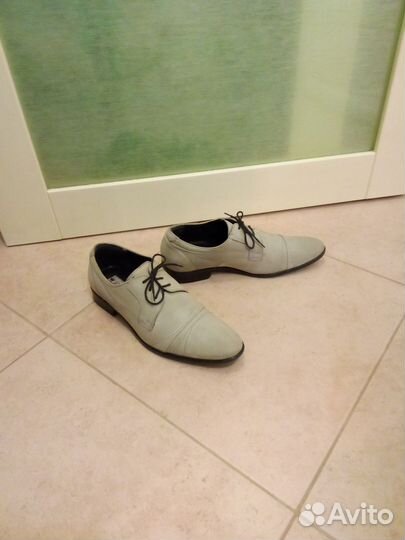 Туфли мужские кожаные для подростка р 37