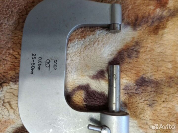 Микрометр 25-50 мм, пр-во СССР