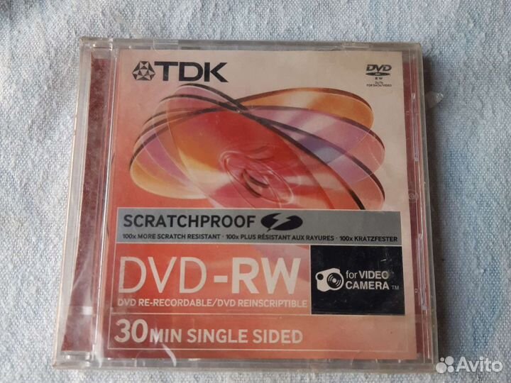 Dvd rw диск для видео камеры