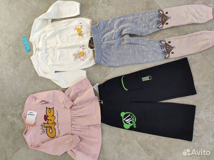 Новые вещи девочке 110-116 см
