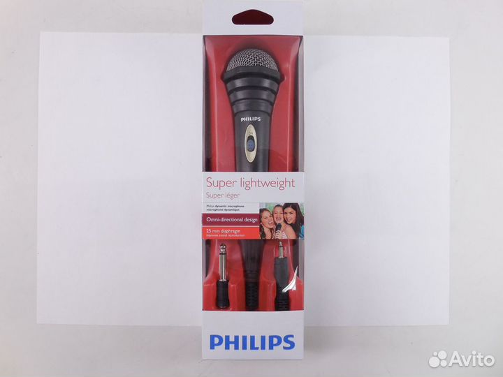 Микрофон караоке Philips SBC MD110