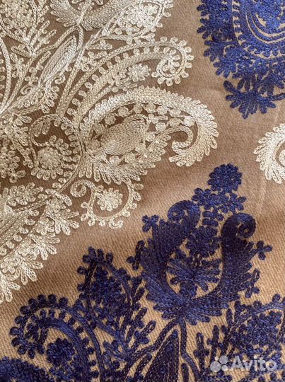 Шарф платок шерсть хлопок