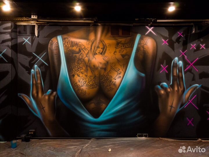 Художник роспись стен