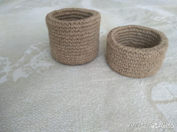 Корзины из джута