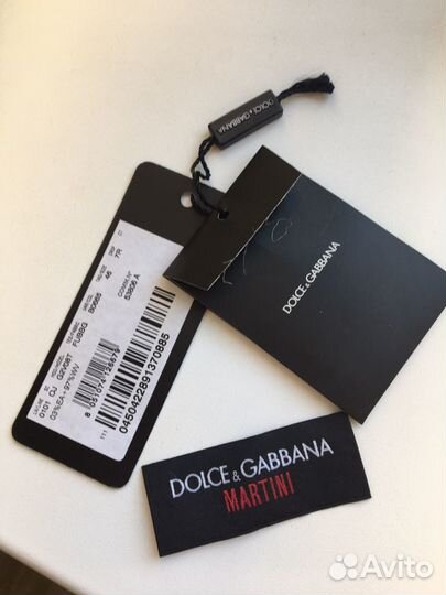 Пиджак мужской черный 46р Dolce Gabbana