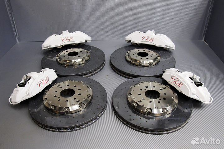 Комплект карбон-керамической системы Nissan GT-R