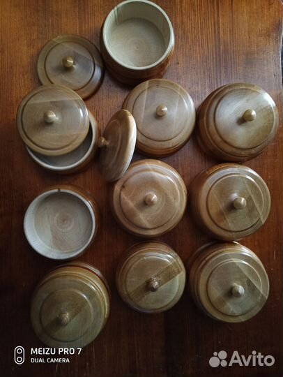 Точеные деревянные шкатулки