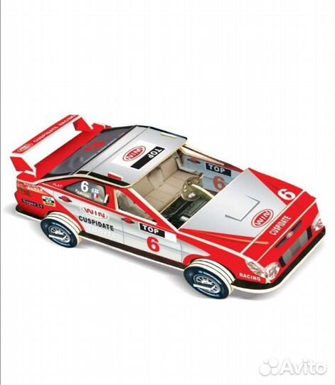 Новая. Пазл 3D S-Big Спортивная машина