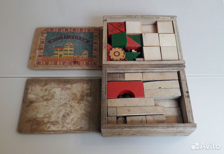 Kонструктоp дepевянный 