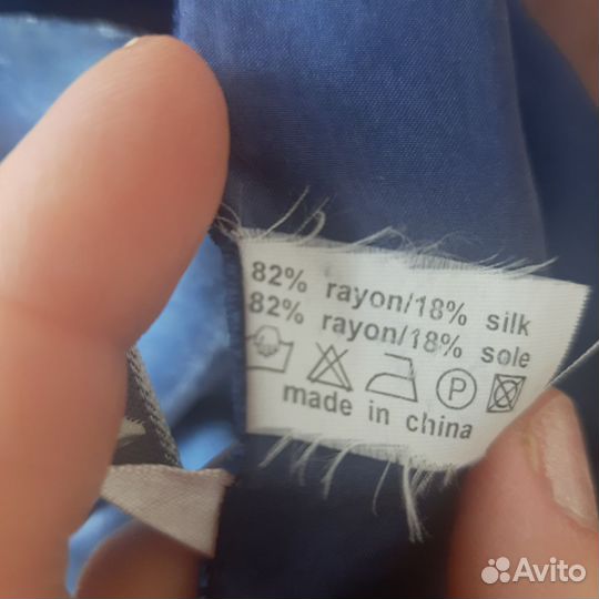 Шарф mexx бархат на шелке