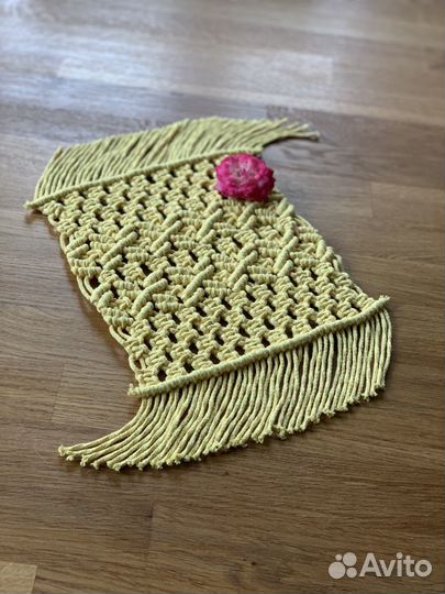 Салфетка / коврик макраме