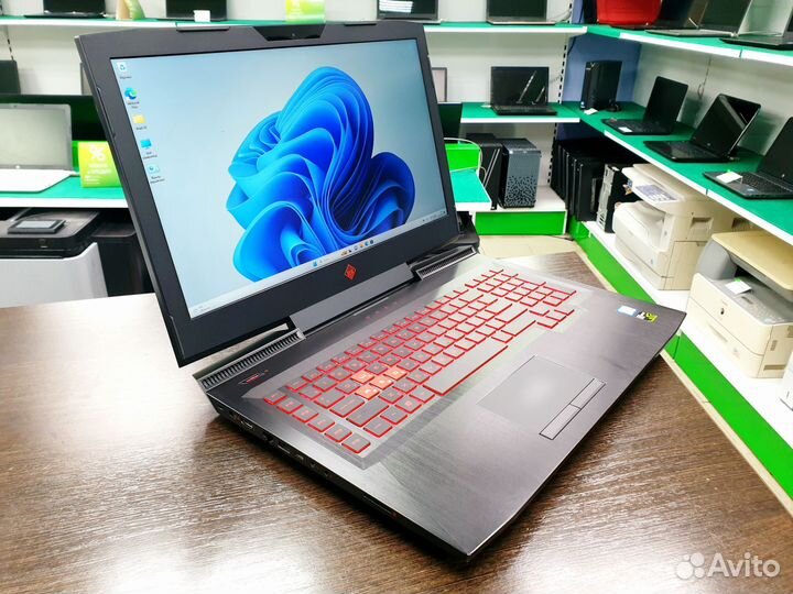 Игровой ноутбук hp omen 17