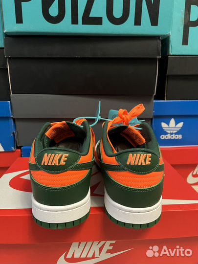 Nike dunk low retro “miami hurricanes”