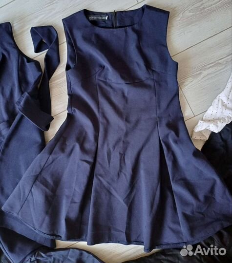 Школьная форма пакетом для девочки 134, 140