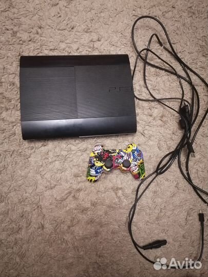 Игровая приставка ps3 super slim