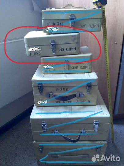 Ящики алюминиевые (капсула времени) из С.С.С.Р