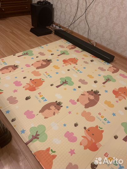Складной детский коврик