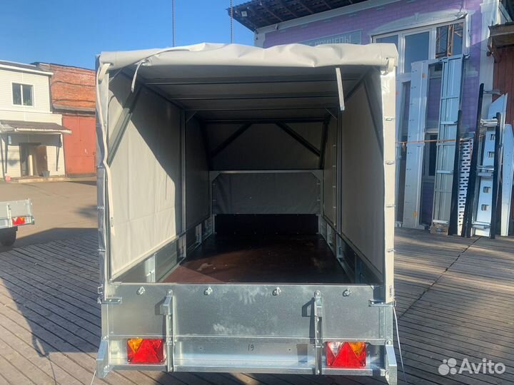 Прицеп сст 7132-19-Ш (Тент и Дуги 1.43 Скос)