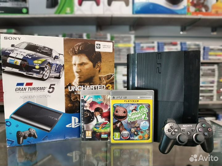 Sony PS3 SS 500gb + LBP 2 и The King of Fighters