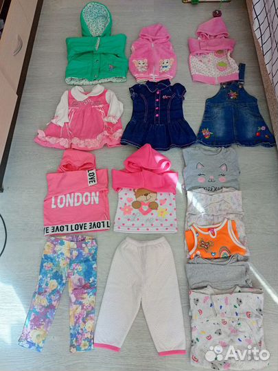 Детские вещи на девочку пакетом