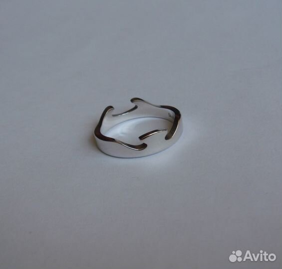 Кольцо Georg Jensen белое золото 5,82гр