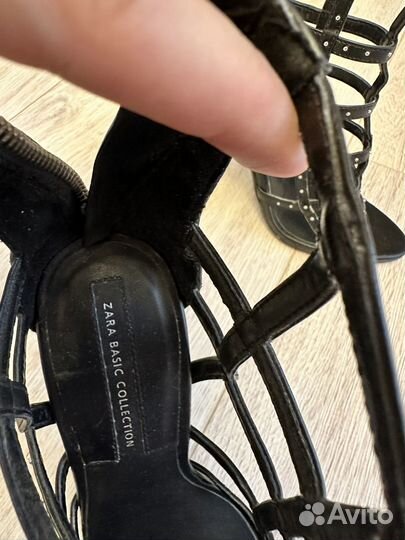 Босоножки zara 37 размер