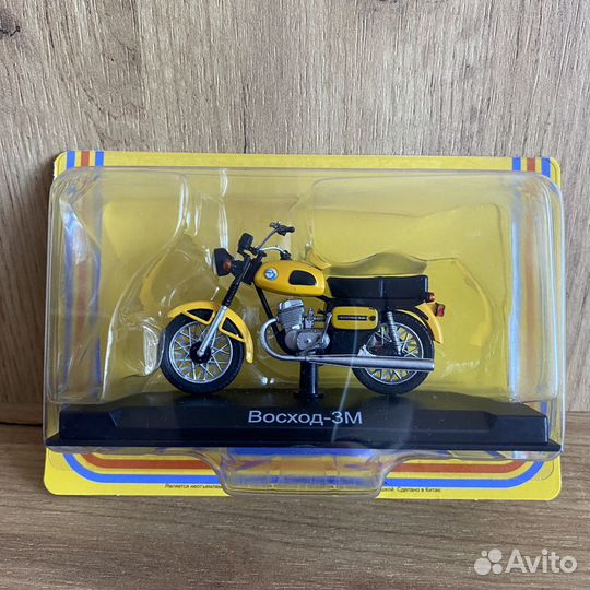 Масштабная модель советского мотоцикла