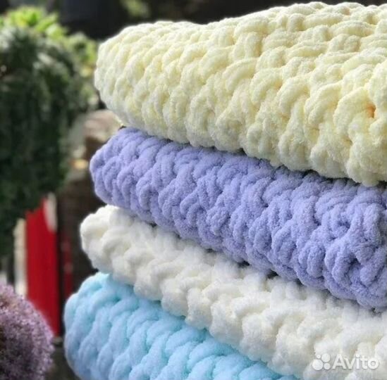 Плед ручной работы