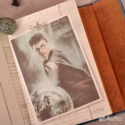 Блокнот Гарри Поттер на магнитной застежке