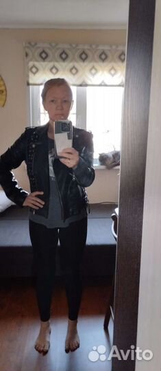 Куртка косуха из экокожи