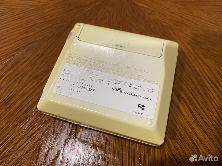 Минидисковый плейер-рекордер Sony mz-n420d