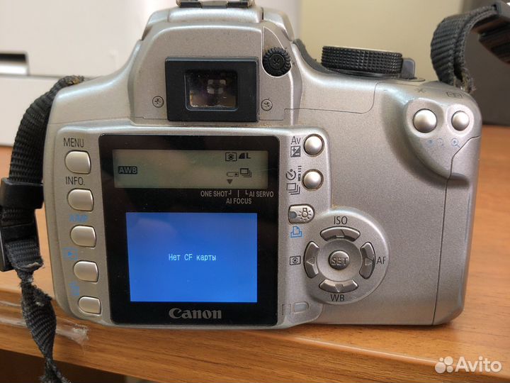 Зеркальный фотоаппарат canon 350d