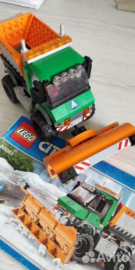 Lego City 60083 снегоуборочная машина